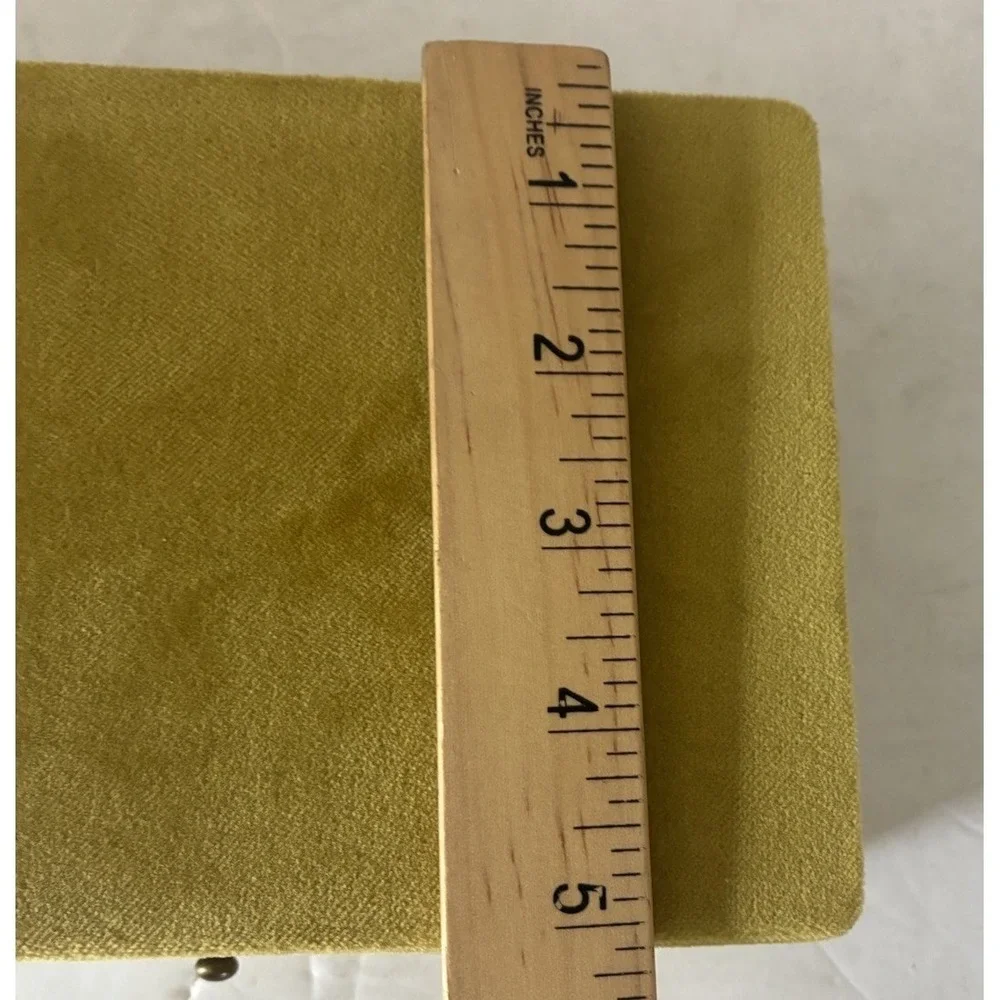 Gucci Box Dust Bag Chartreuse For Exchangeable Top Rim Glasses Jewelry 7.5x5x3